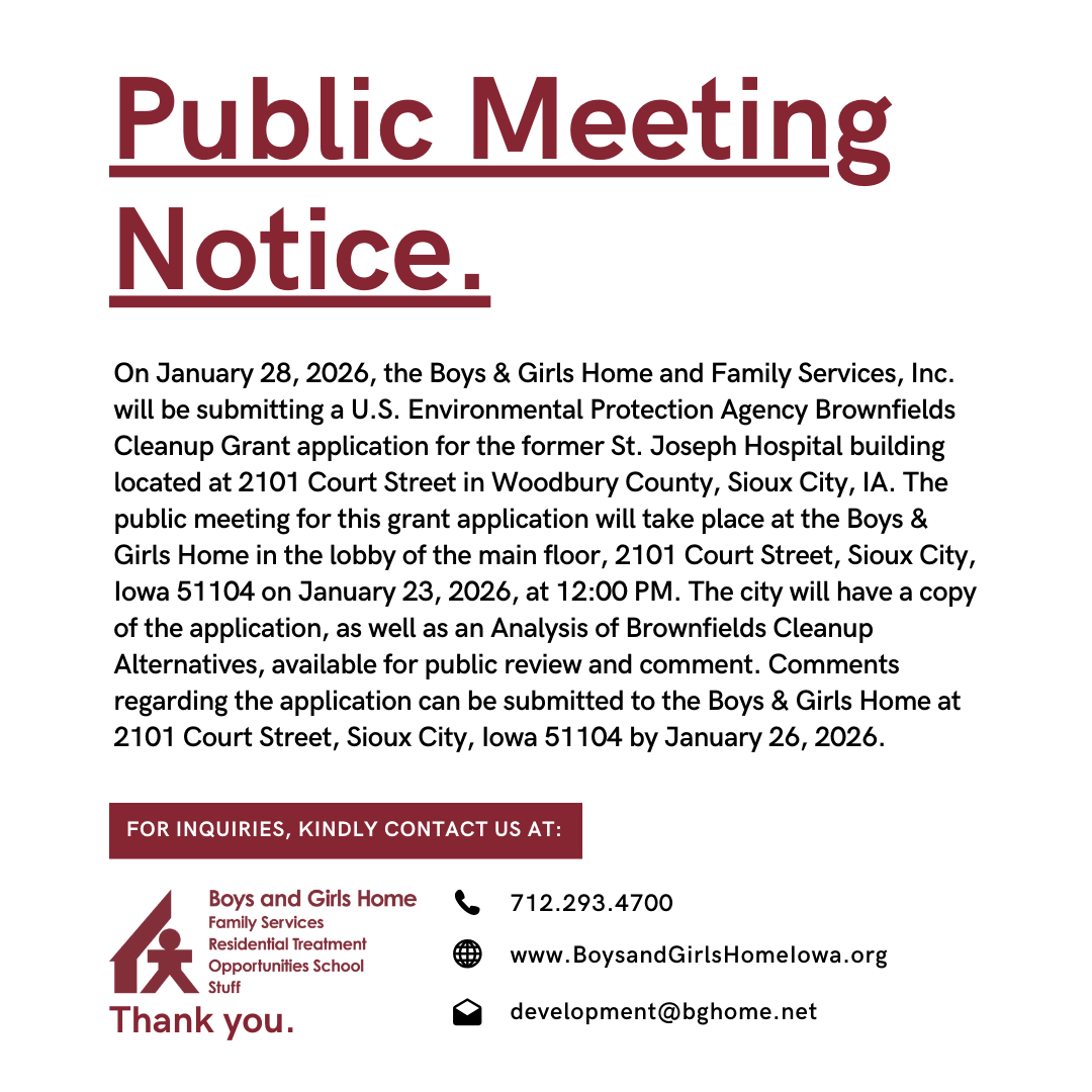 Public Meeting Notice. (1)